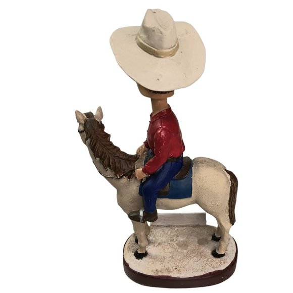 Nolan Ryan Bobblehead Doll On Horse State Bank - Picture 3 of 11